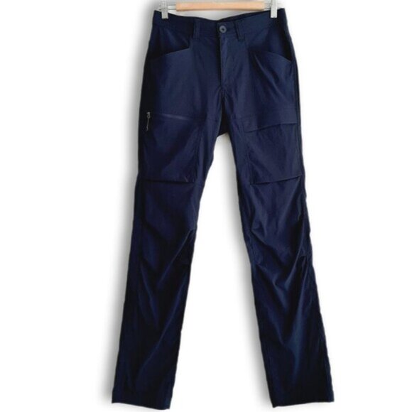 MEC Utility Hiking Cargo Pants Active Outdoor Casual Navy Blue Men's Sz 28 - Picture 1 of 12